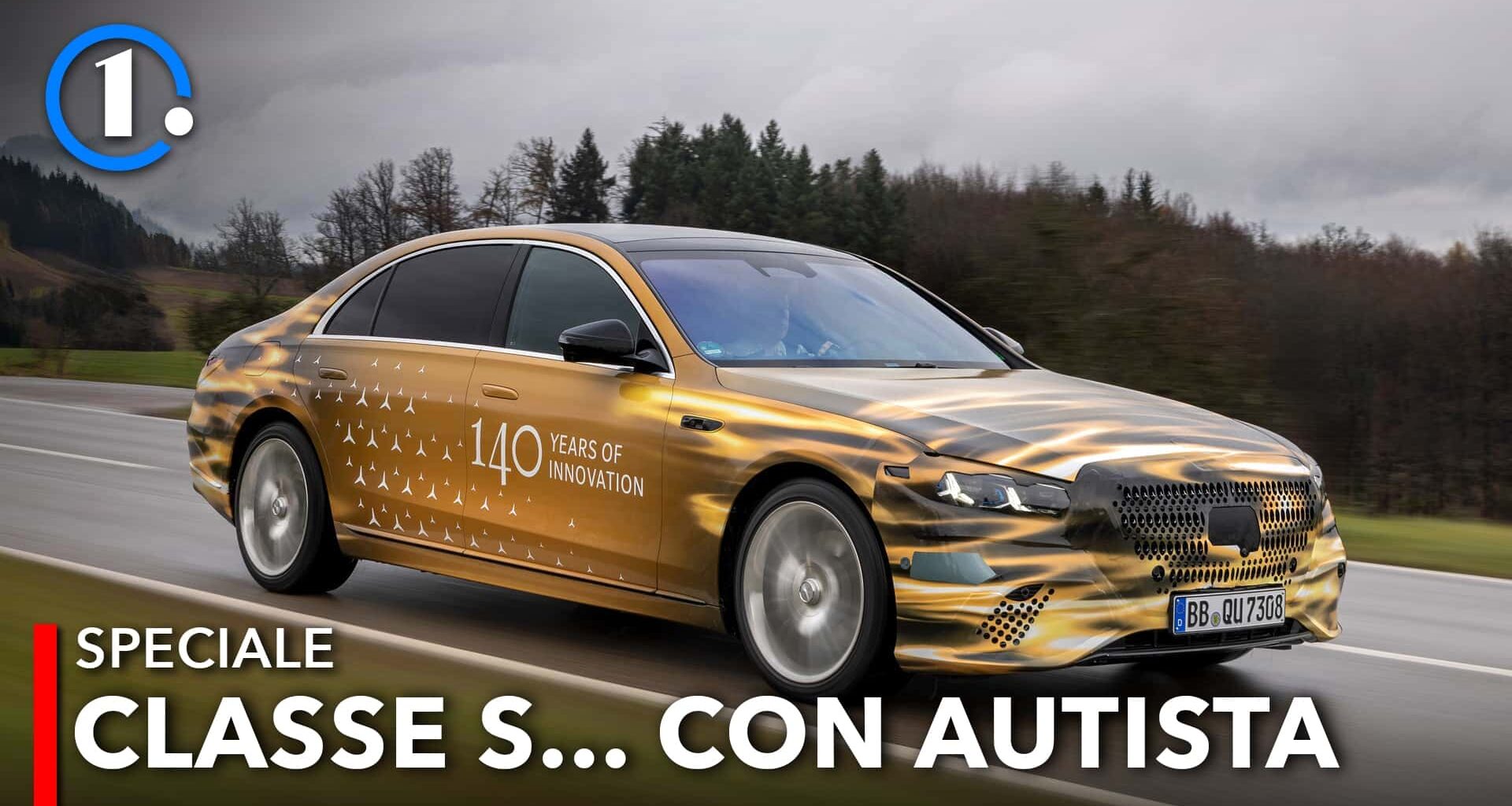 Ho viaggiato sulla nuova Mercedes Classe S 2026