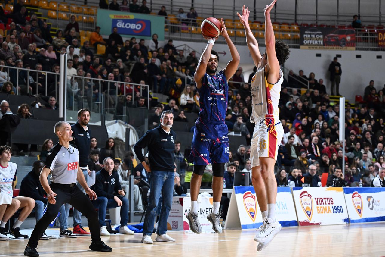 La Malvin cede nella ripresa, l’anticipo del PalaTiziano è della Virtus Roma