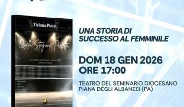 "Quella stagione perfetta - lo scudetto dell'Alidea Catania di volley": Tiziana Pizzo presenta il libro a Piana degli Albanesi