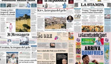 Le prime pagine dei quotidiani di oggi 30 gennaio: la rassegna stampa