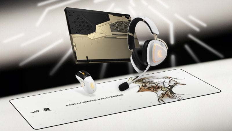 ROG Keris II Origin KJP e ROG Delta II-KJP completano il setup a tema Ludens