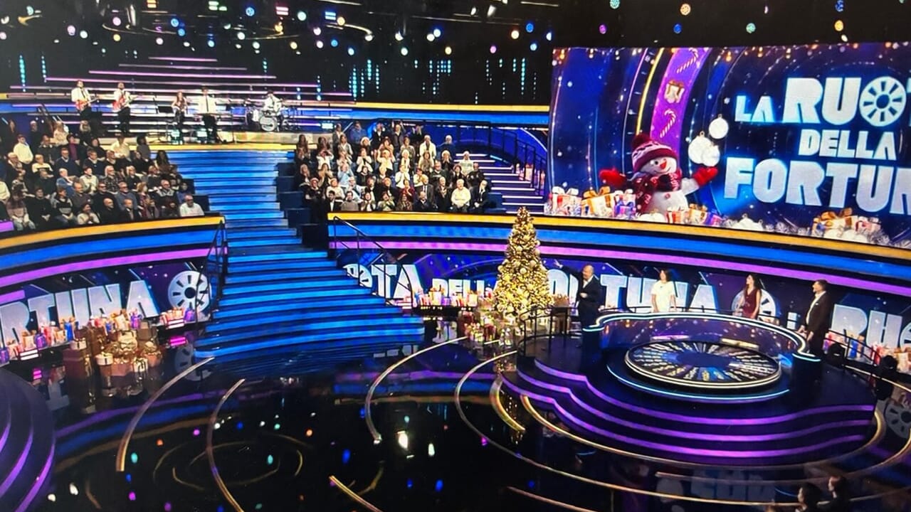 Pubblico novarese alla Ruota della fortuna di Gerry Scotti