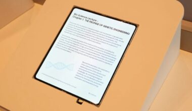 Samsung mostra al CES 2026 il primo pannello pieghevole senza piega visibile