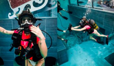 prima diretta subacquea a Y-40