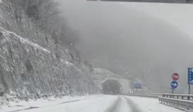 Maltempo, nevicate in corso fino a 900 metri. Valichi innevati. Nelle prossime ore scende la quota "fiocchi"