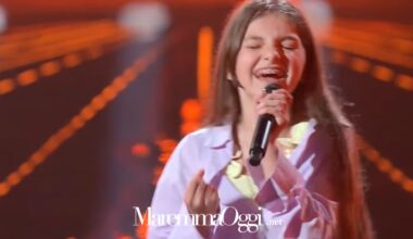 A 11 anni Serena incanta The Voice Kids