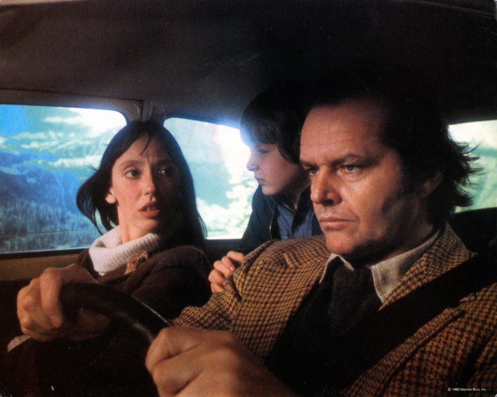 shelley duvall and jack nicholson in 'the shining'