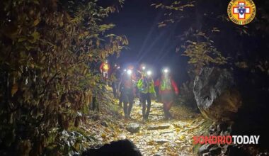 Soccorso sei giovani in difficoltà dopo il tramonto