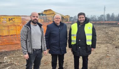 Ex discarica di Vimodrone (Milano), sopralluogo lavori bonifica