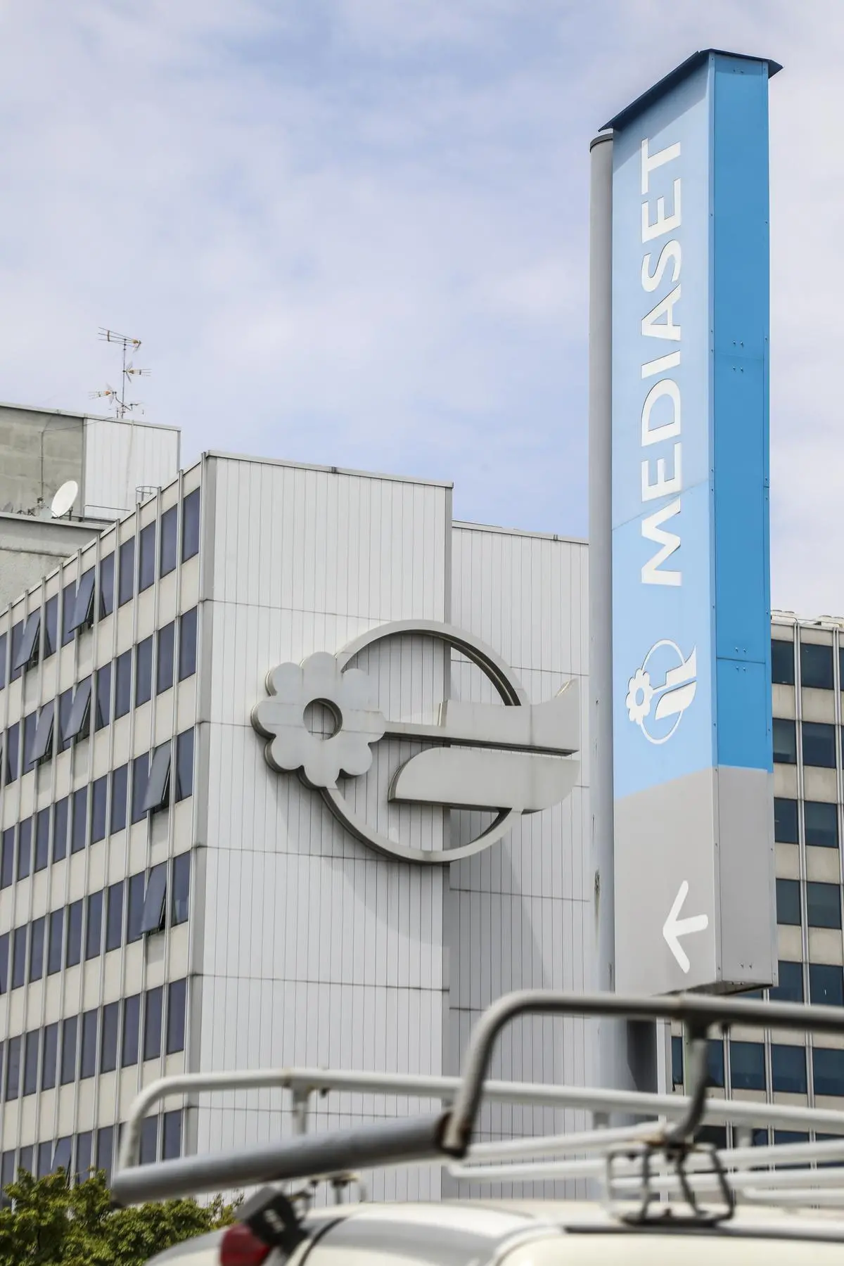 Gli studi tv di Mediaset