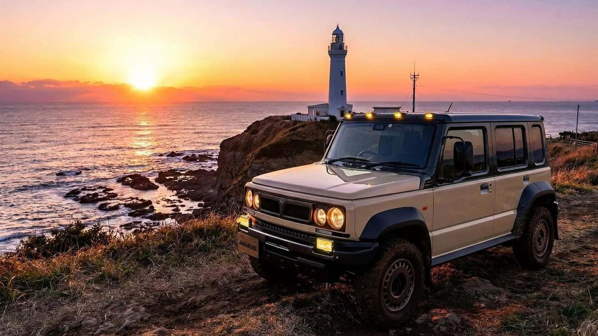 Suzuki Jimny 5 porte by Damd: il frontale Lancia che fa impazzire il Giappone - News