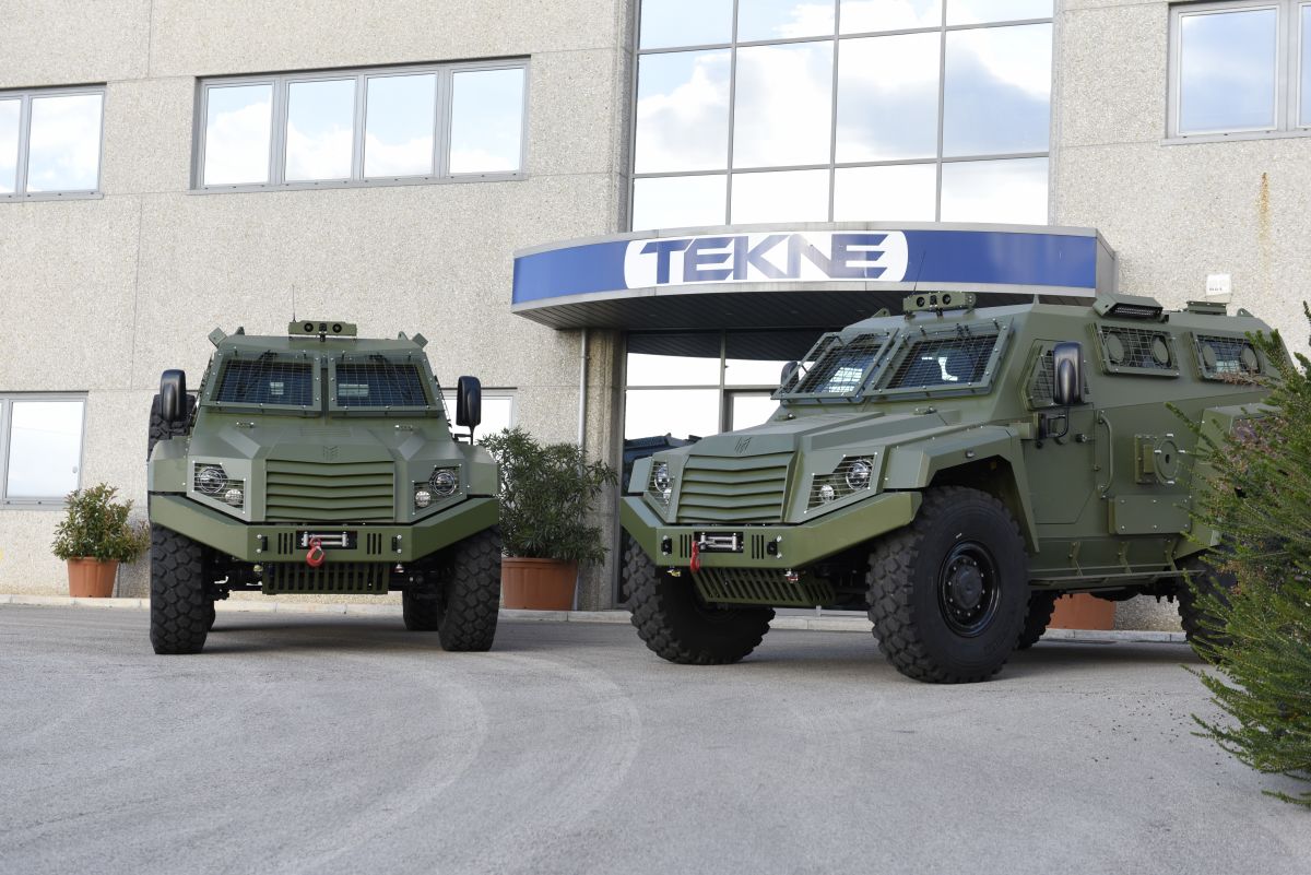Tekne: blindati militari e 32 milioni di perdite