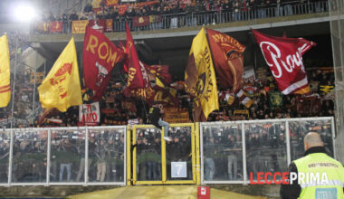 nel settore ospiti del Via del Mare solo in 350