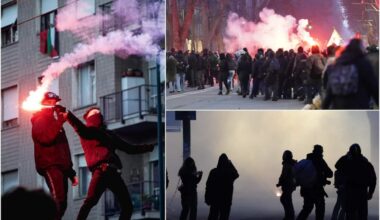 Torino, scontri durante manifestazione nazionale contro lo sgombero di Askatasuna