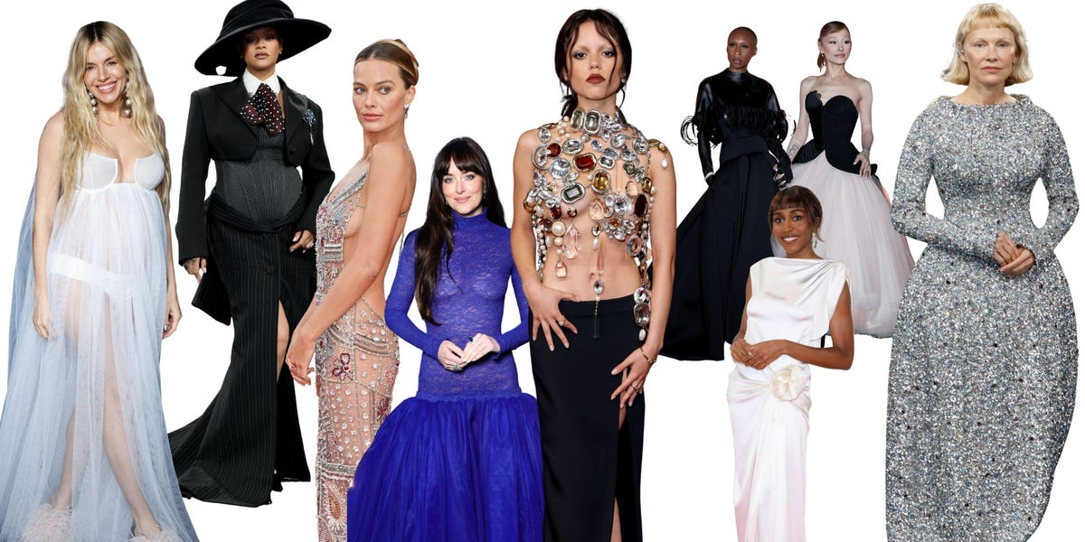 I 10 migliori look da red carpet delle celeb nel 2025
