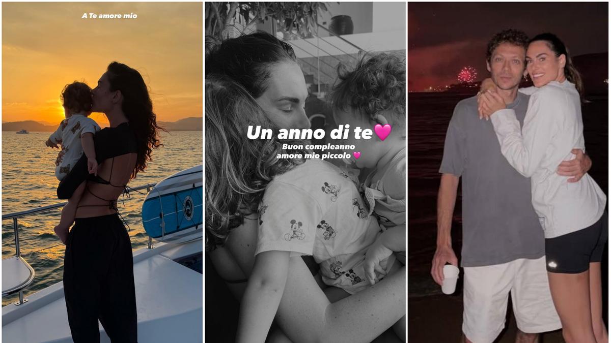 “Un anno di te, amore mio piccolo”