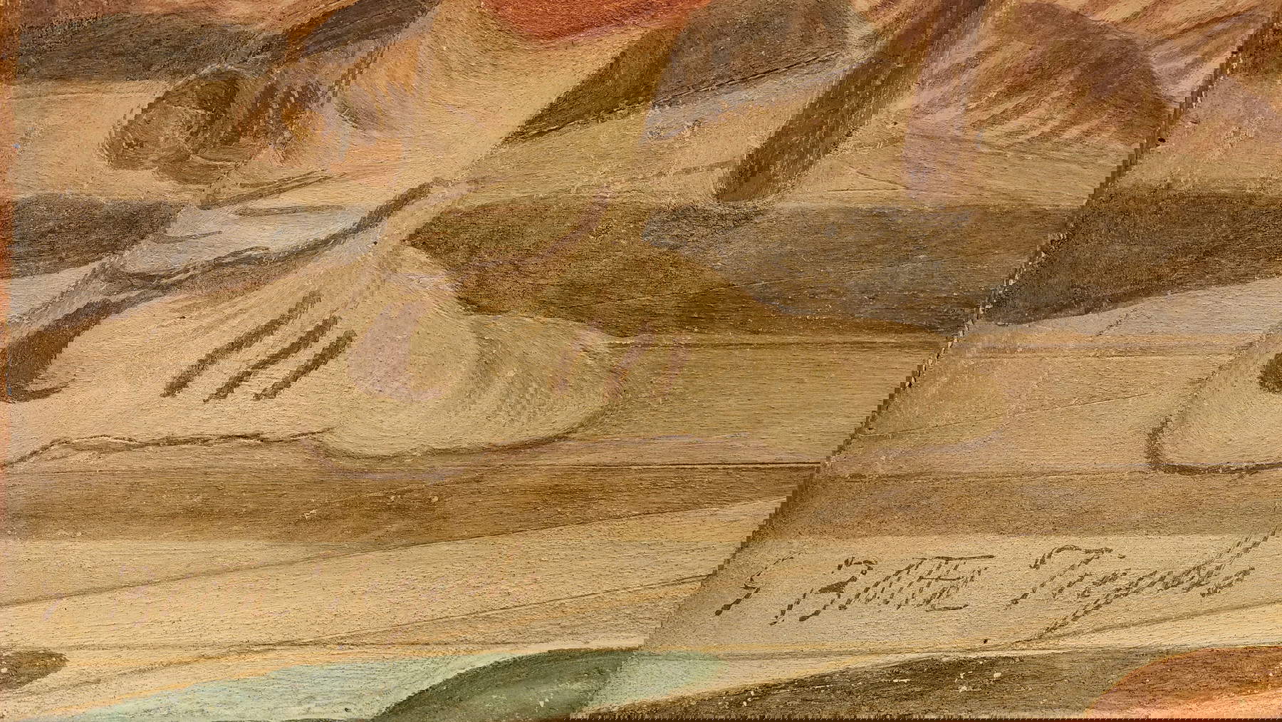 La firma di Giambattista Tiepolo. Foto: Federico Giannini