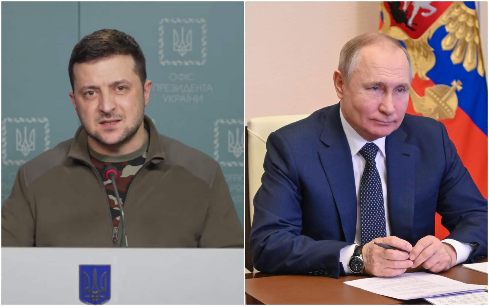 Zelensky - Putin 