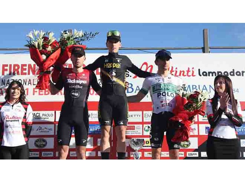 TECHNIPES #INEMILIAROMAGNA. MENGHINI FIRMA IL PRIMO PODIO DELLA STAGIONE