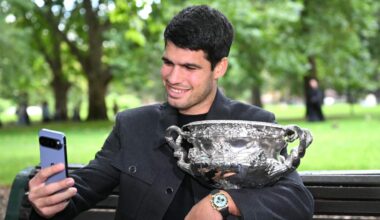 Australian Open: Carlos Alcaraz, niente festa dopo la vittoria su Novak Djokovic