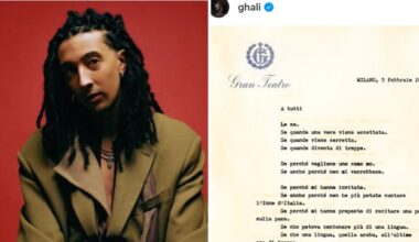 Olimpiadi, il post (polemico) di Ghali che sarà sul palco della cerimonia: «È tutto un gran teatro»