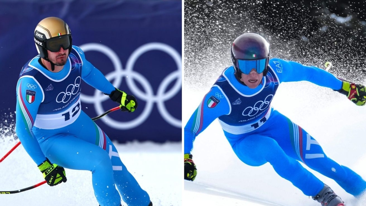 Franzoni argento e Paris bronzo nella discesa libera di Bormio a Milano Cortina: «Non me lo sarei mai immaginato», «Bellissimo essere sul podio con Giovanni»