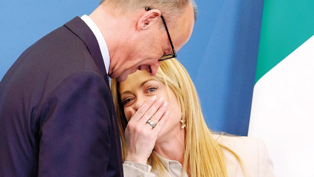 Meloni-Merz, il primo incontro tre anni fa (complice Tajani): così è nato «Merzoni», il nuovo tandem per l’Europa