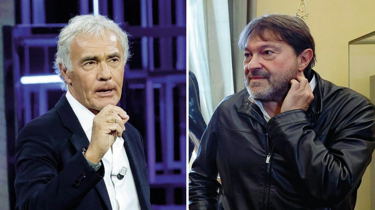 Giletti a Ranucci: «Sei una delusione umana». La replica del conduttore di Report: «E tu sei un amico di Mancini»