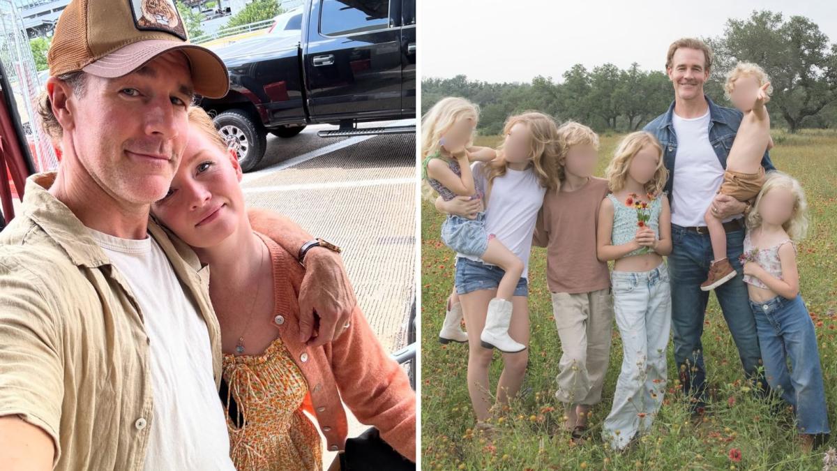 James Van Der Beek la moglie e i figli sul lastrico raccolta fondi