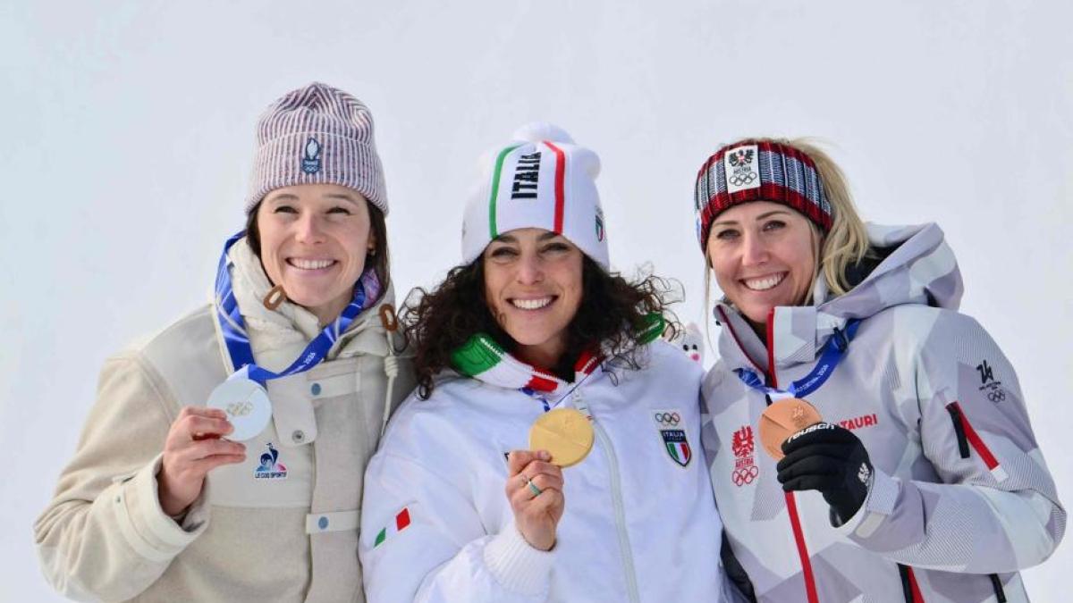 Sci, SuperG femminile a Cortina: Brignone oro davanti a Miradoli e Huetter. Sofia cade ed è fuori