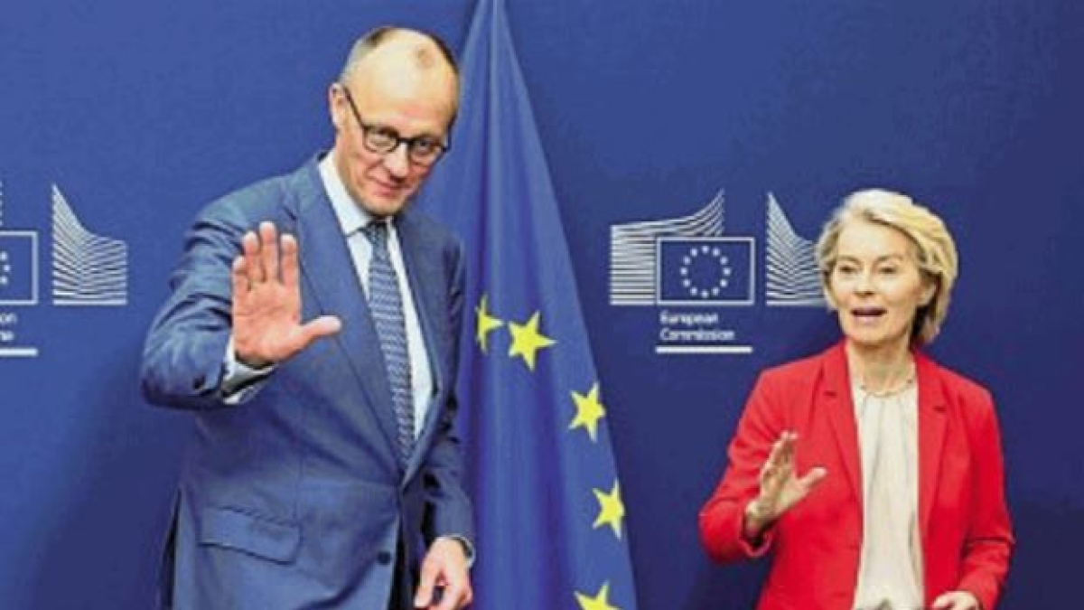 Ue, scintille Merz-von der Leyen: «Troppa burocrazia». «C’è ancora chi chiede i fax»