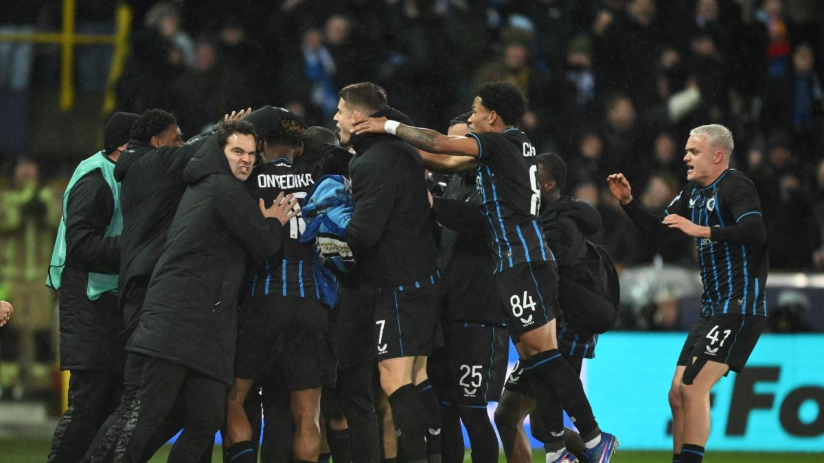 Champions League, i risultati dei playoff: Bruges-Atletico show, Newcastle a valanga