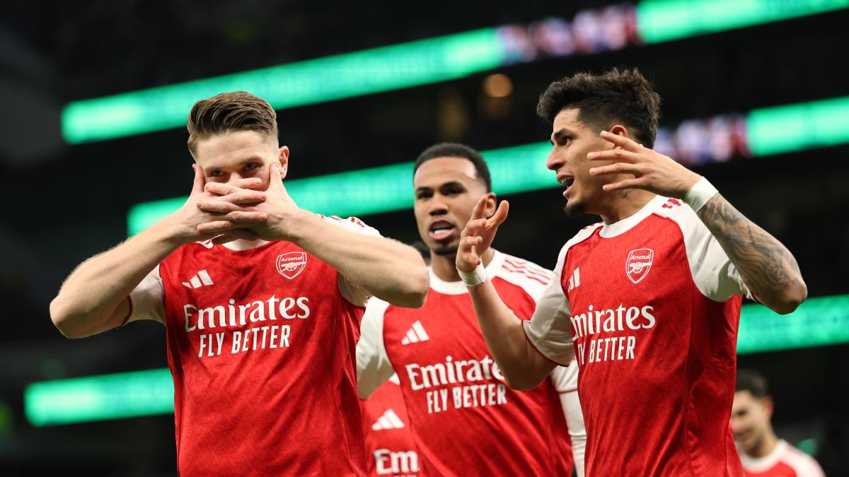 Premier League:l'Arsenal batte il Tottenham, il Liverpool vince all'ultimo minuto