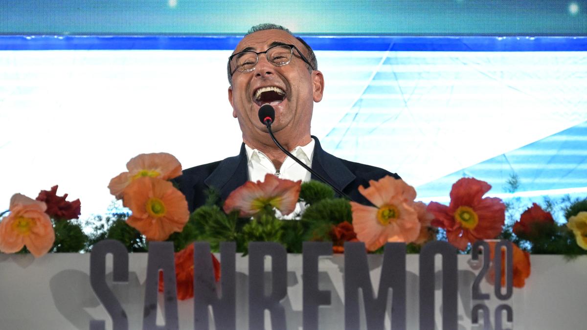 Carlo Conti: "Il mio un festival baudiano. Pressioni su Pucci? Fantascienza"