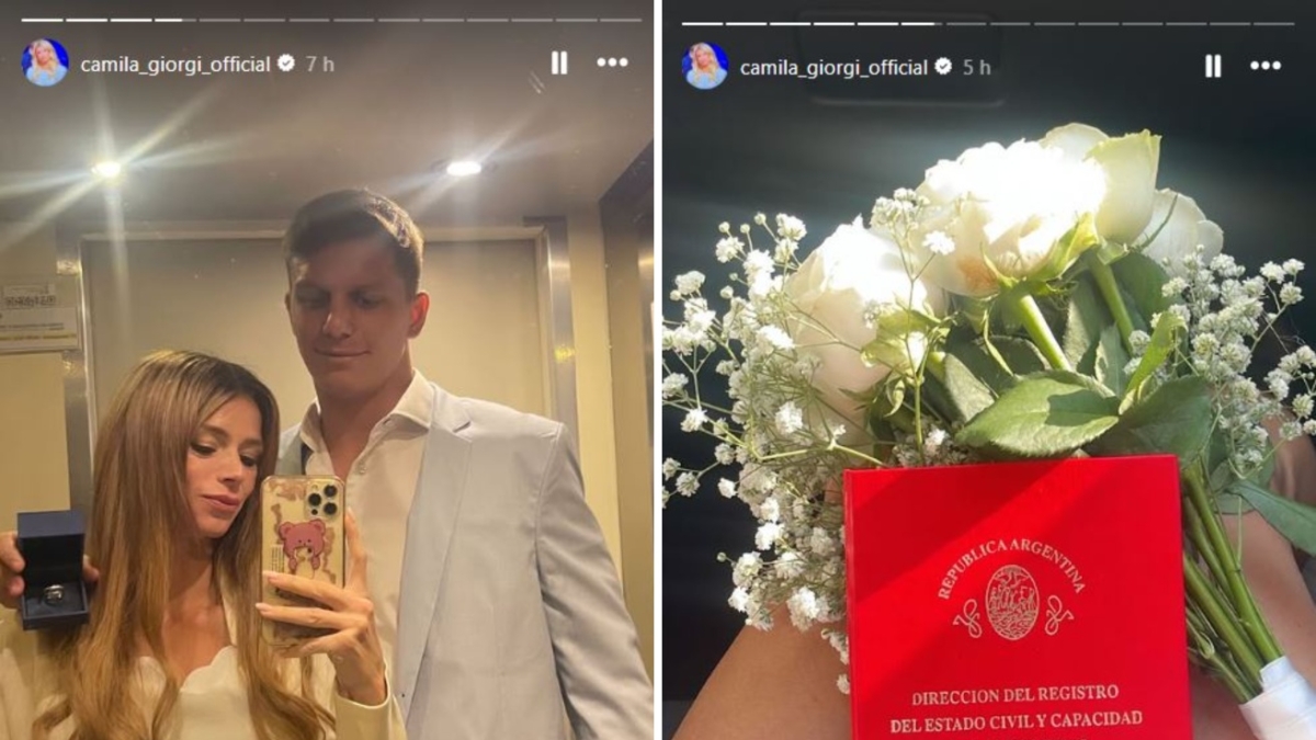 Camila Giorgi si è sposata: le foto dopo l'annuncio della gravidanza