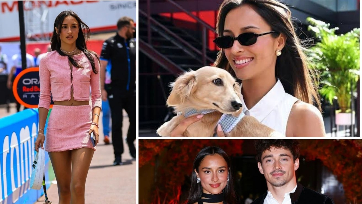 Chi è Alexandra Saint Mleux, ha sposato Leclerc a Montecarlo: influencer, modella e appassionata d'arte. La prima volta a Wimbledon