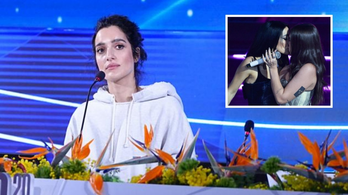 Levante: «Il bacio con Gaia? Nessuna censura, non era programmato. Ma è assurdo doverne parlare»