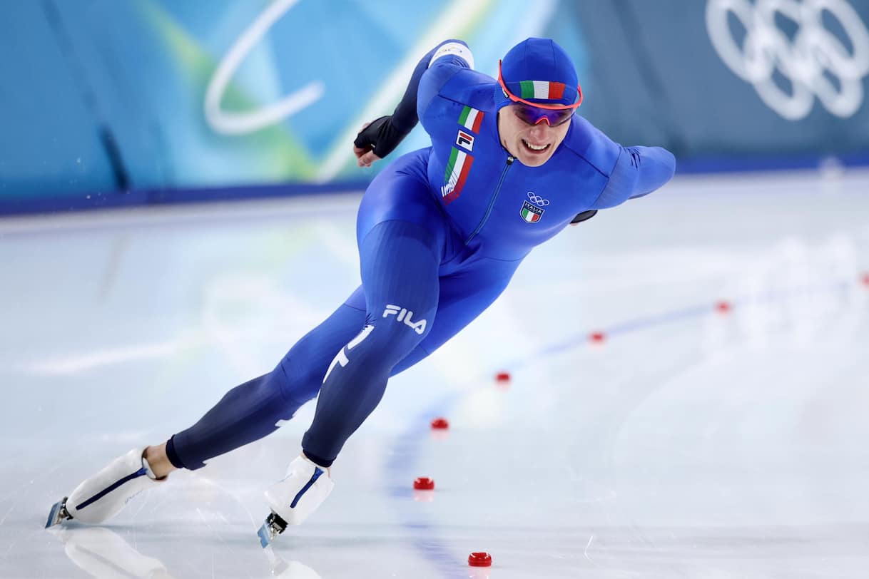 Olimpiadi Milano Cortina, i risultati di oggi: Di Stefano 5° nel pattinaggio di velocità
