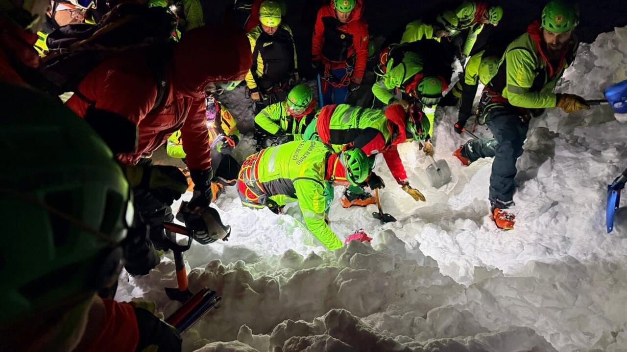 morto l'uomo sepolto nella neve, lavorava a Trieste
