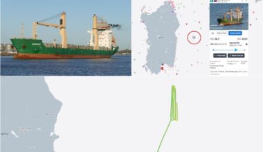 Nave russa al largo della Sardegna, il cambio di rotta sospetto: cosa sappiamo