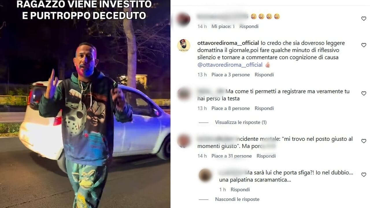 "Inquadra lì". Valanga di insulti