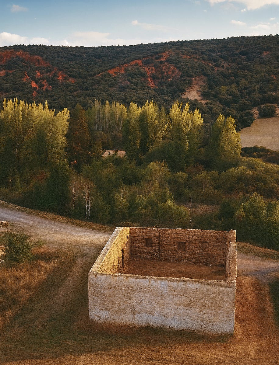 una casa in un villaggio