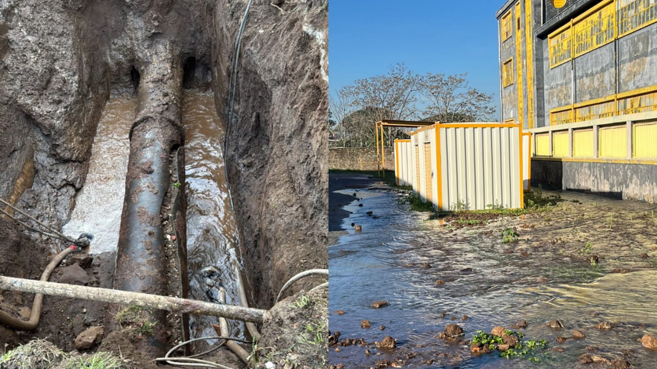 Tubatura rotta in via Prenestina, Acea al lavoro di notte per riparare il guasto: la situazione