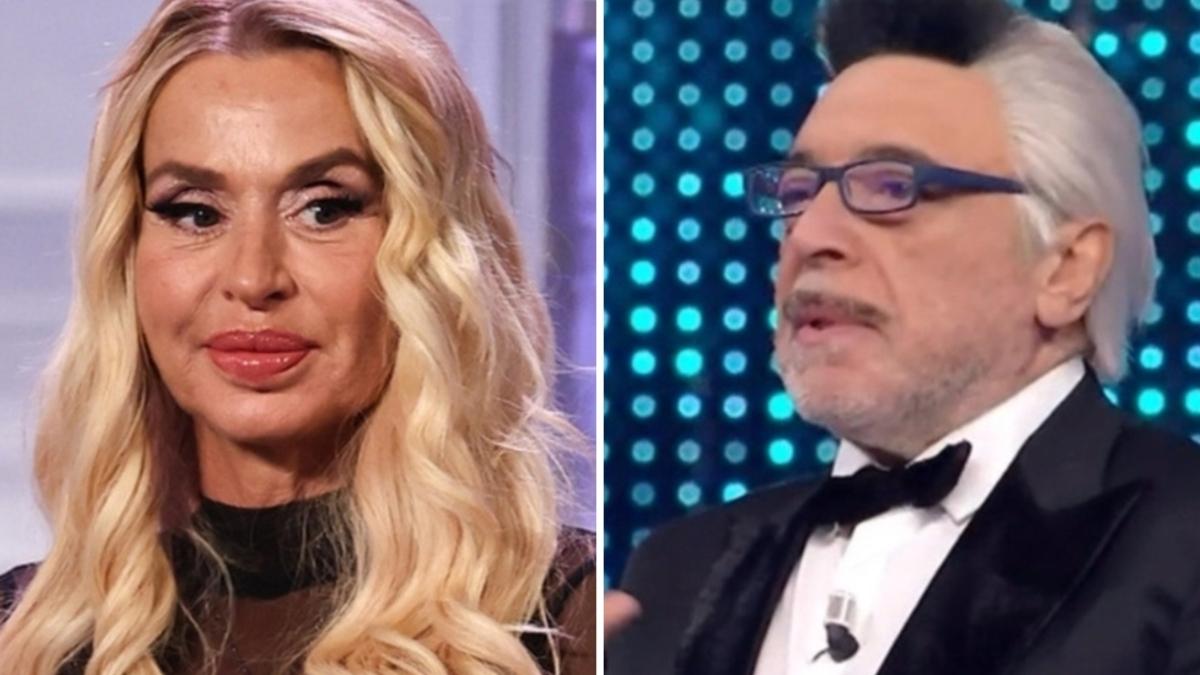 Valeria Marini contro Nino Frassica: «A Sanremo mi ha offesa, aspetto le scuse». E il comico pubblica un video con la stessa gag, dove lei aveva riso