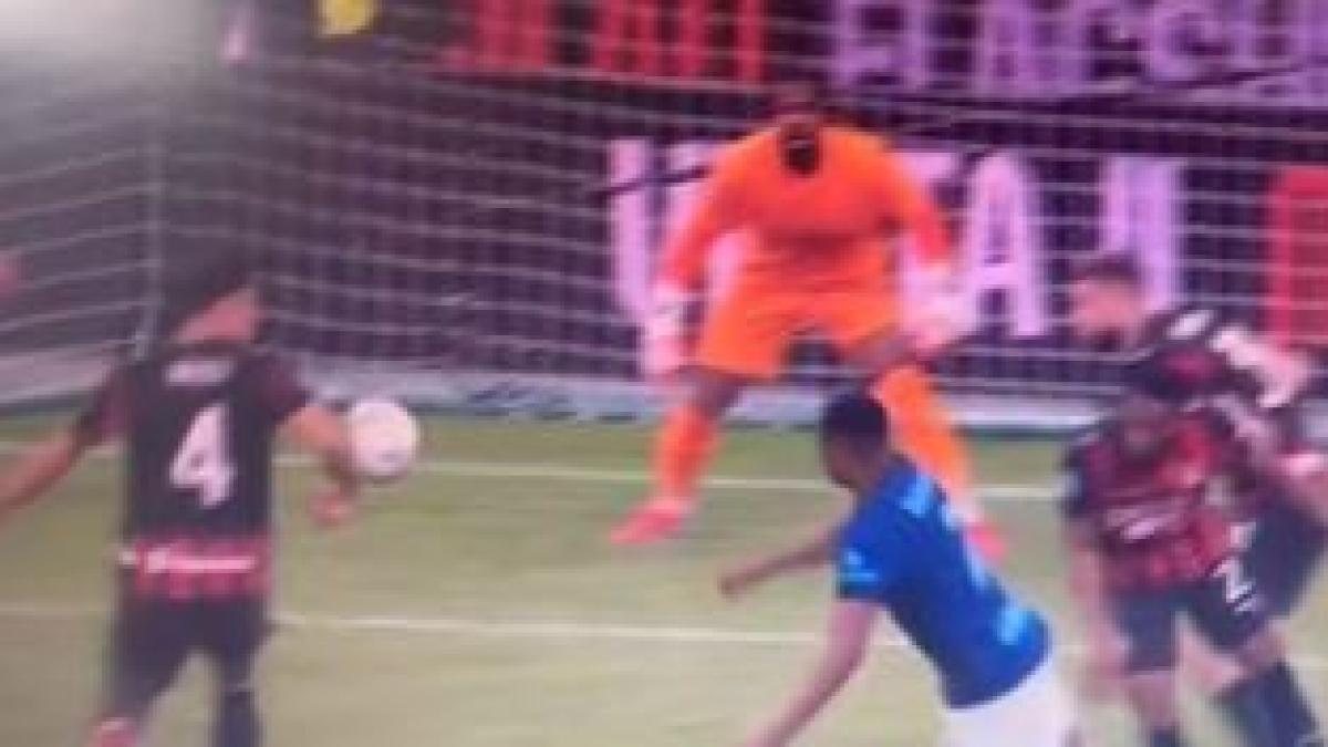 Mano di Ricci in Milan-Inter nel recupero: episodio che fa molto discutere, andava rivisto