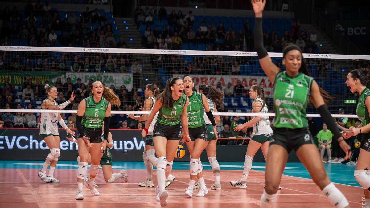 Volley, buona la prima di Megabox contro il Panathinaikos: 3-2