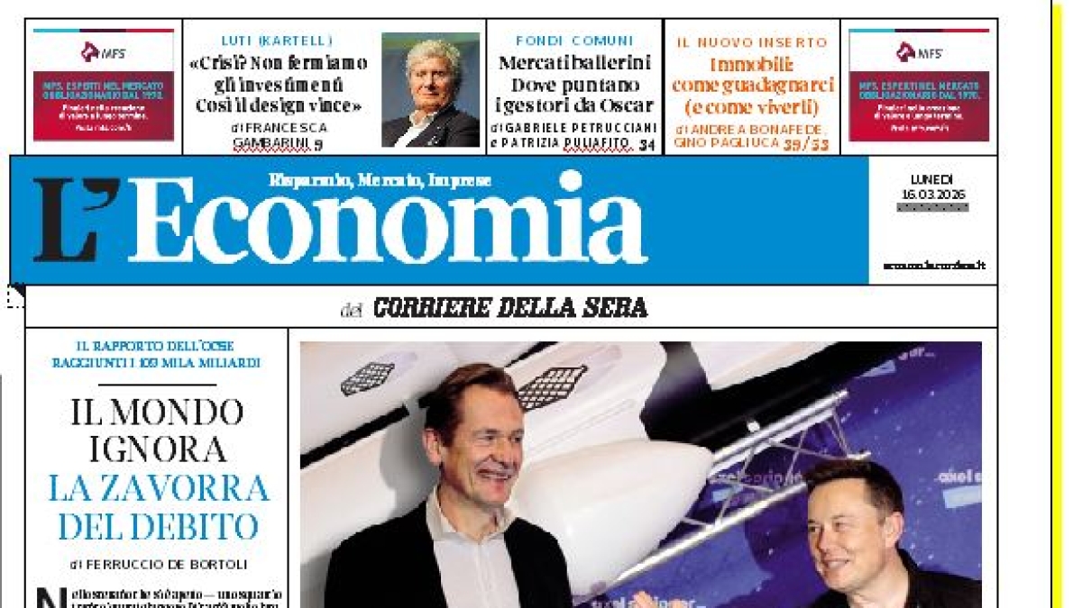 Turismo e design, così il Made in Italy di Alpitour World e Kartell dribbla le nuove incertezze L’Economia in edicola lunedì