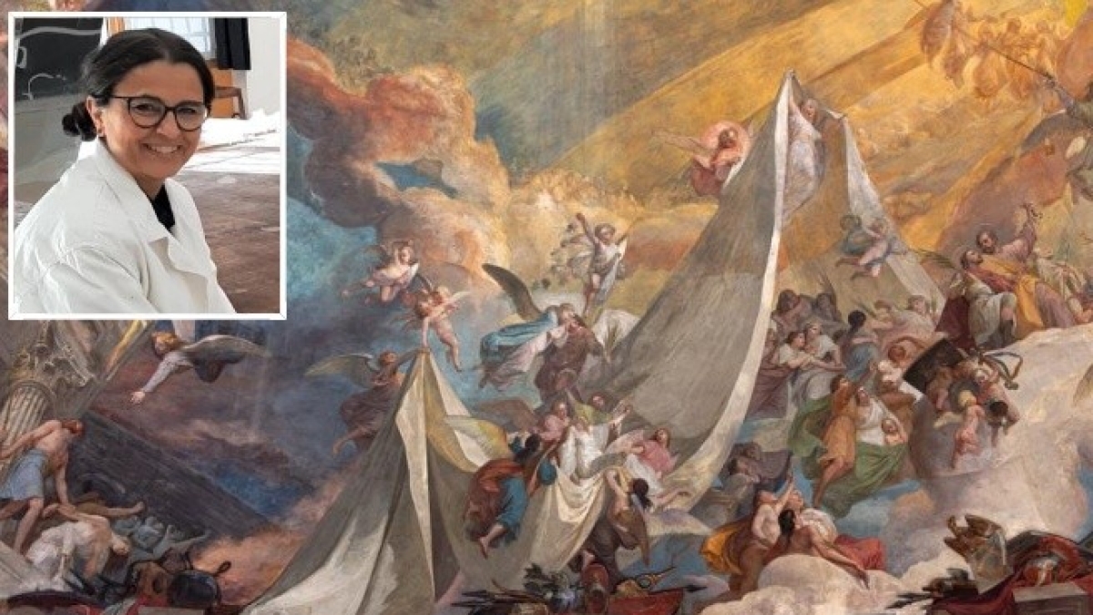 La donna che sussurra agli affreschi. Alina Pastorini, maga del restauro che salva i tesori di Torino: «In ogni dipinto cerco l'anima e le mani dell'autore»