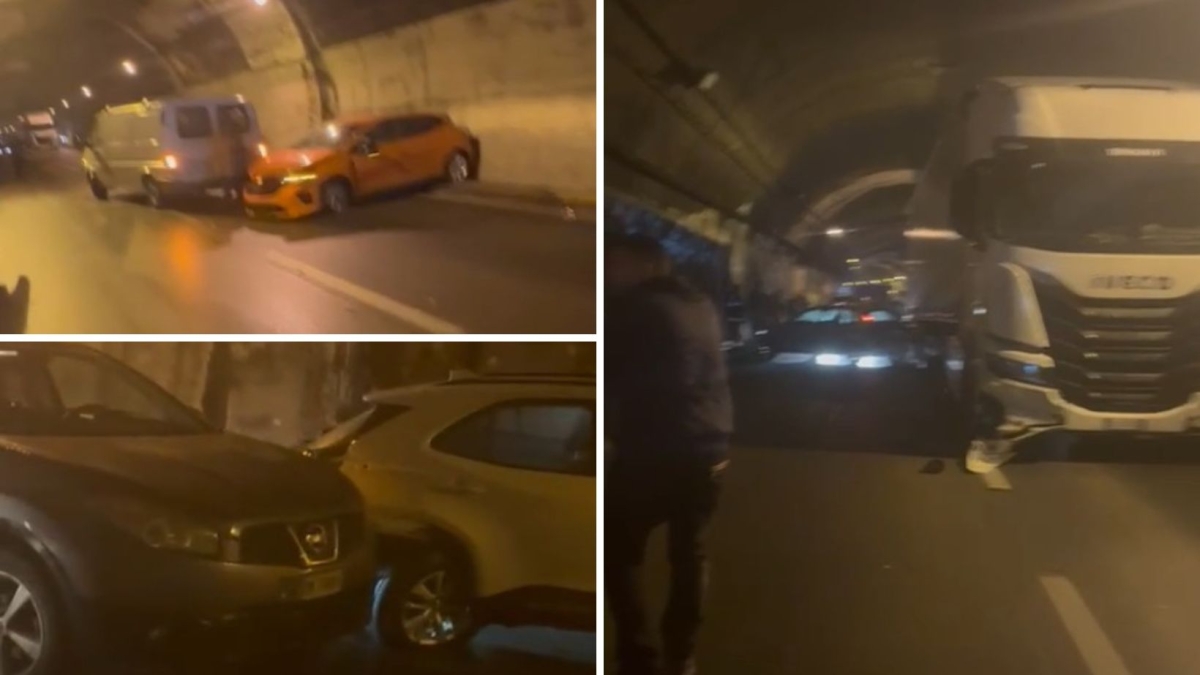 Incidente a catena sulla Messina-Palermo: tir e automobili intrappolati in un tunnel e maxi-coda