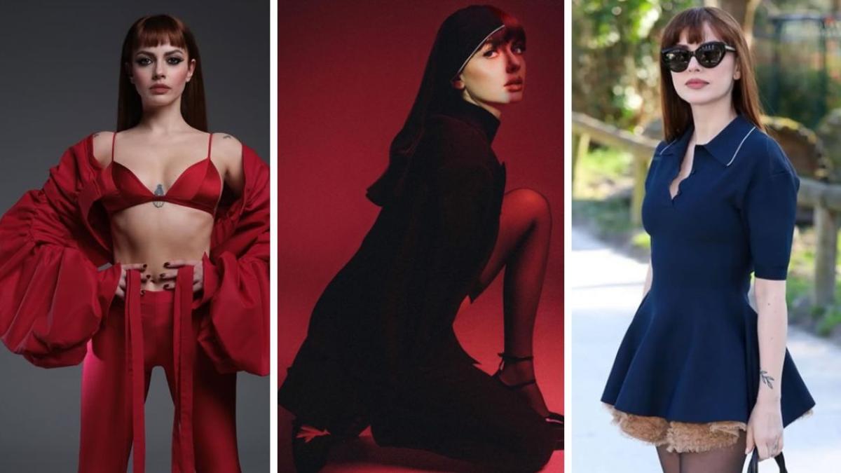 Annalisa provoca, suora o pornodiva nella canzone, le reazioni